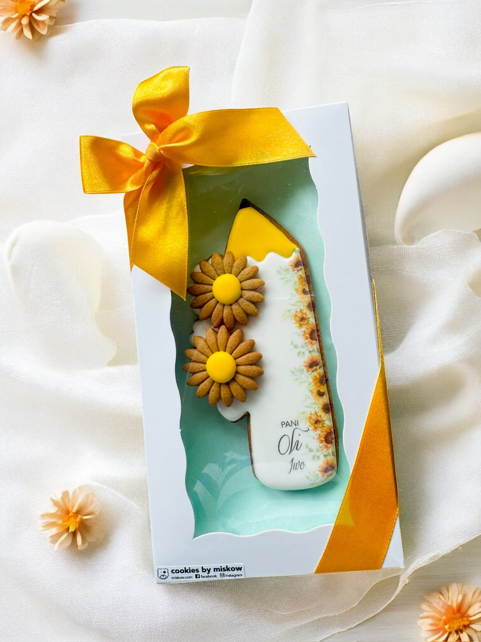 Ołówek z piernika, personalizowany w pudełku