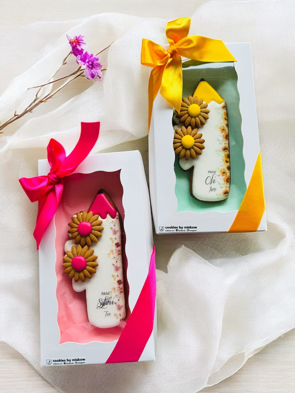 Piernik ołówek, personalizowany w pudełku