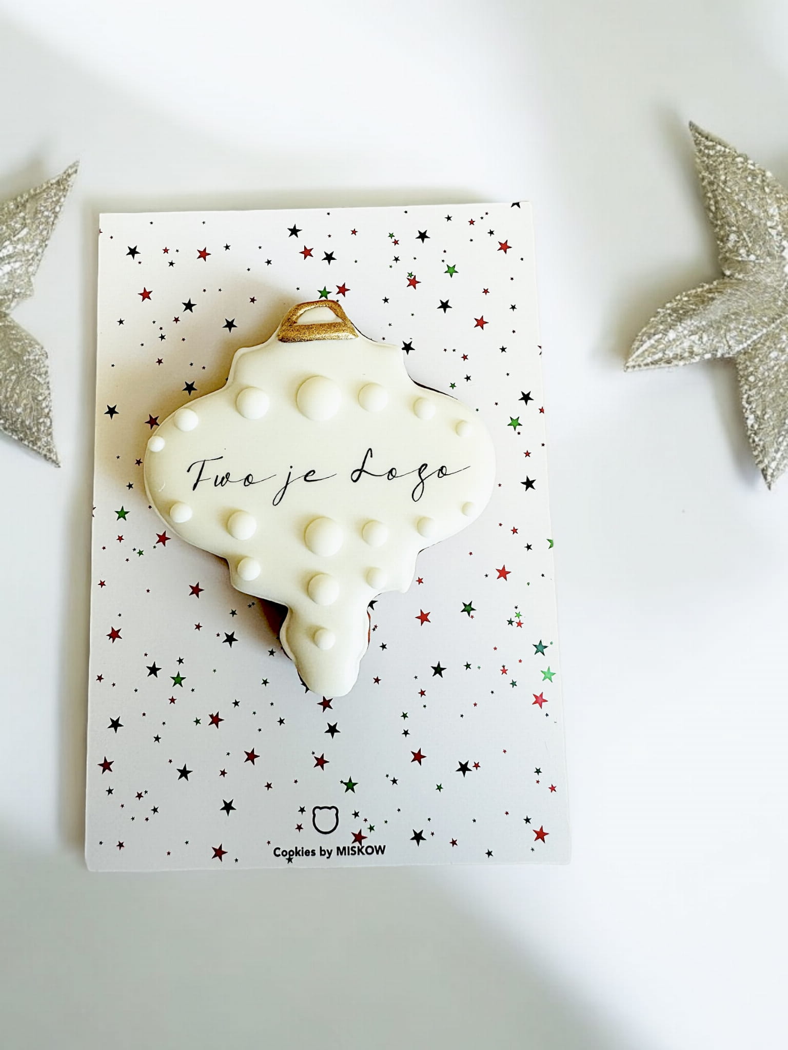 piernik dekoracyjny z logo