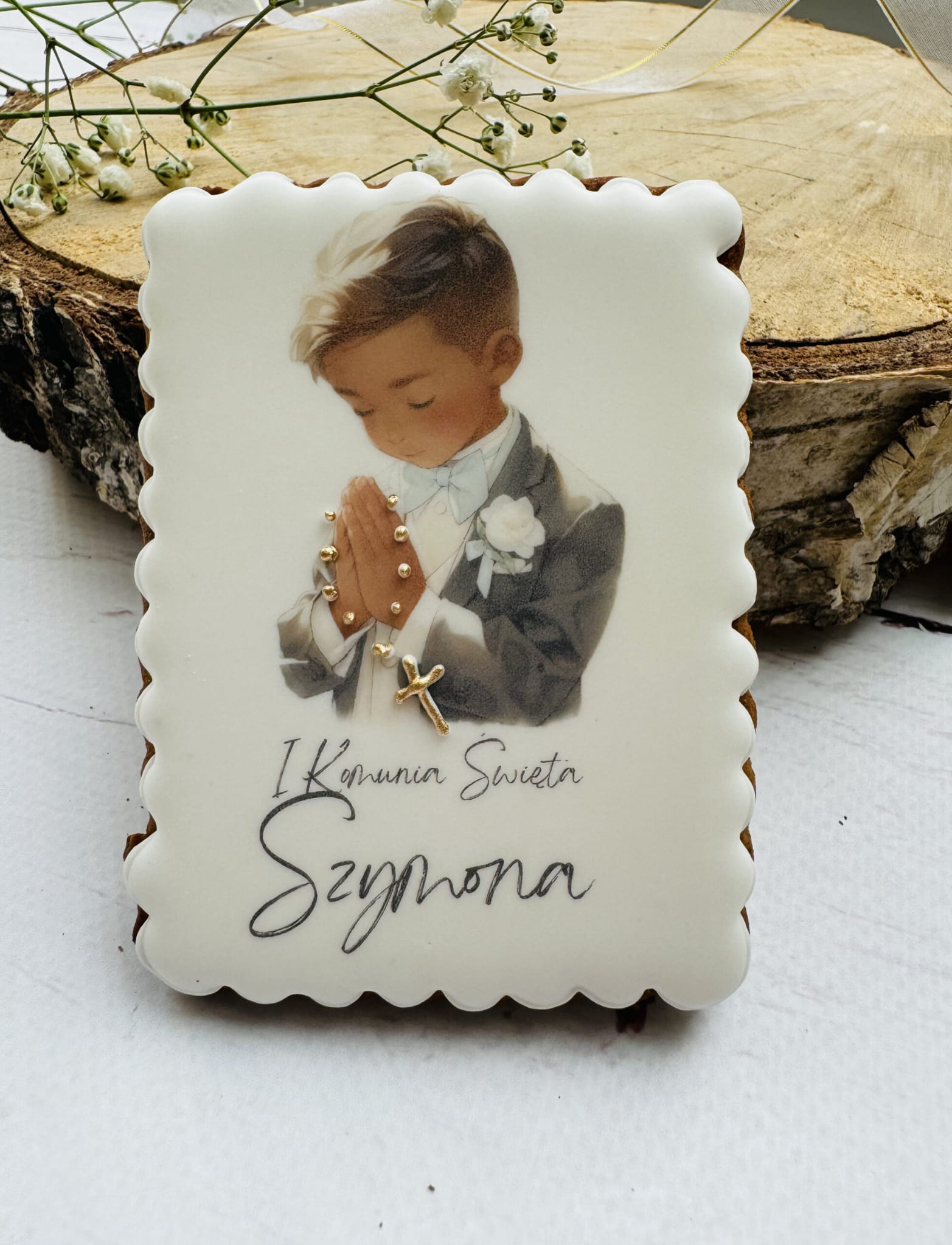 Chłopczyk portret | cookies by miskow